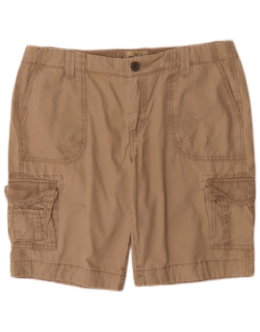 Pantaloni scurți cargo pentru femei Fat Face UK 12 Medium W32 Beige Bumbac