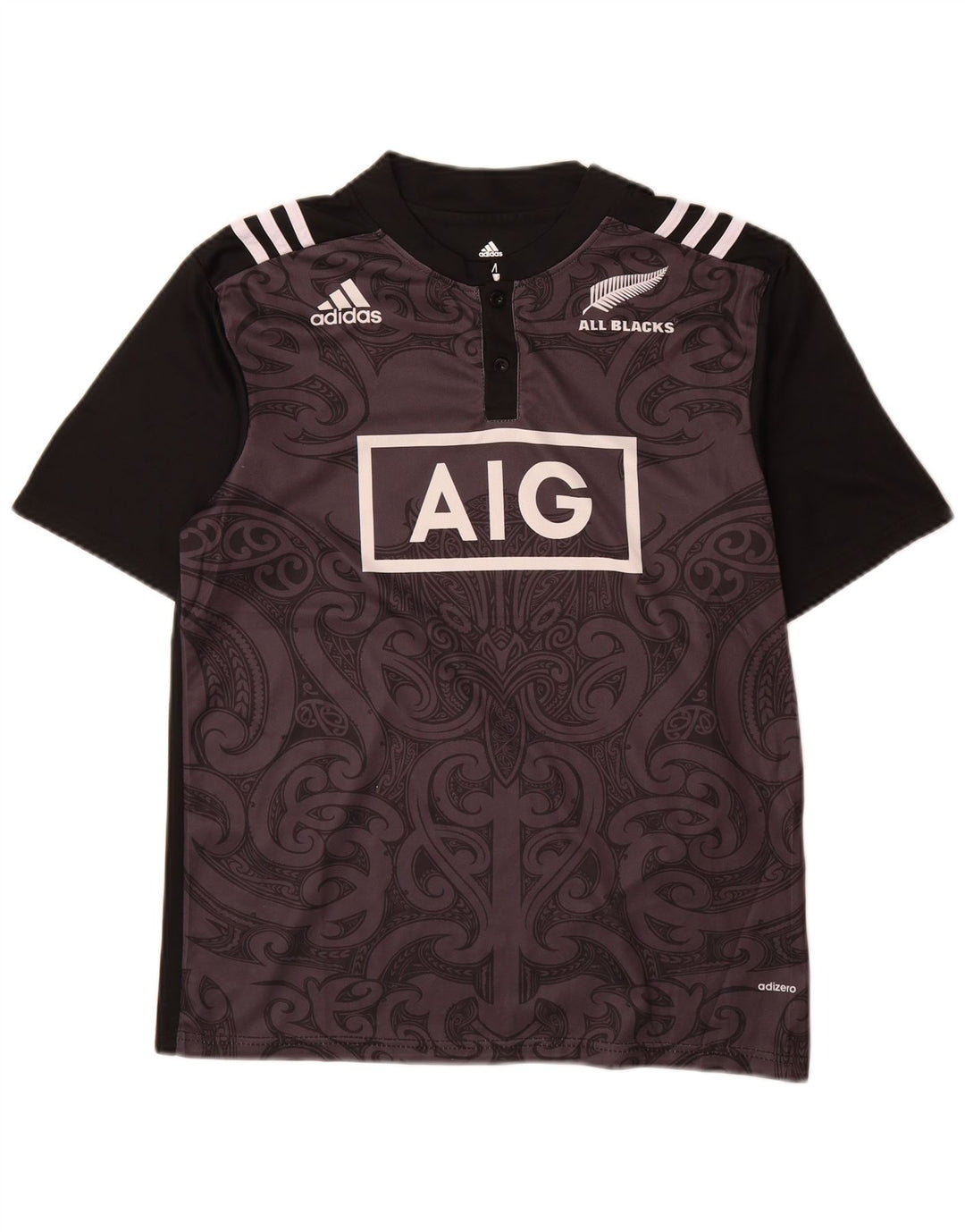 Tricou grafic pentru bărbați Adidas Top Mediu Negru Paisley Poliester