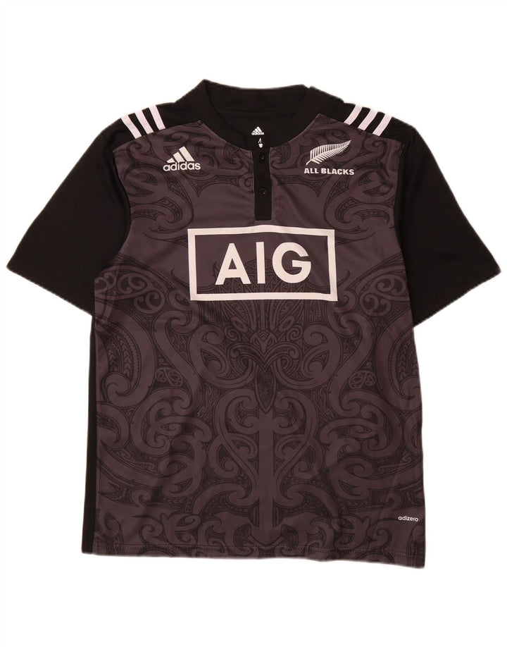 Tricou grafic pentru bărbați Adidas Top Mediu Negru Paisley Poliester
