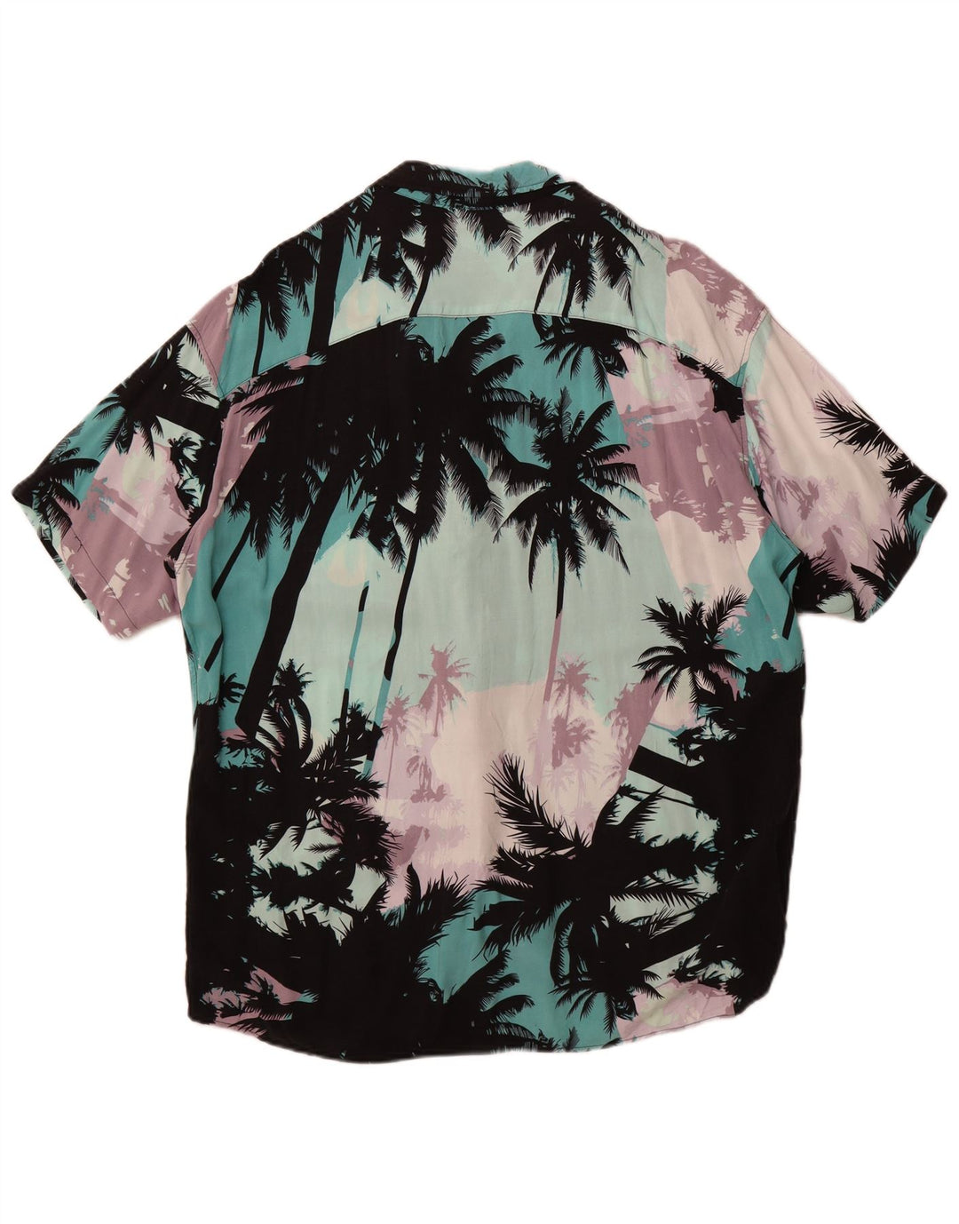 Cămașă cu mânecă scurtă pentru bărbați Jack & Jones, XL, multicoloră, cu flori hawaiane