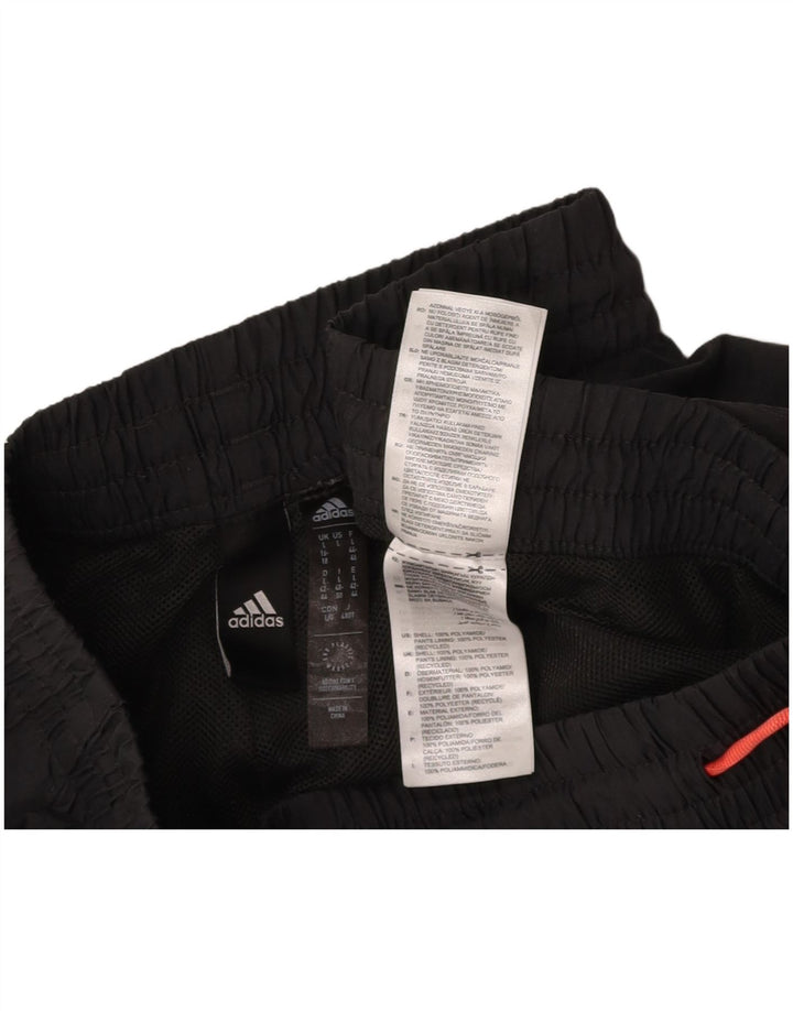 ADIDAS Womens Tracksuit Trousers Joggers UK 16/18 Large  Grey Colourblock