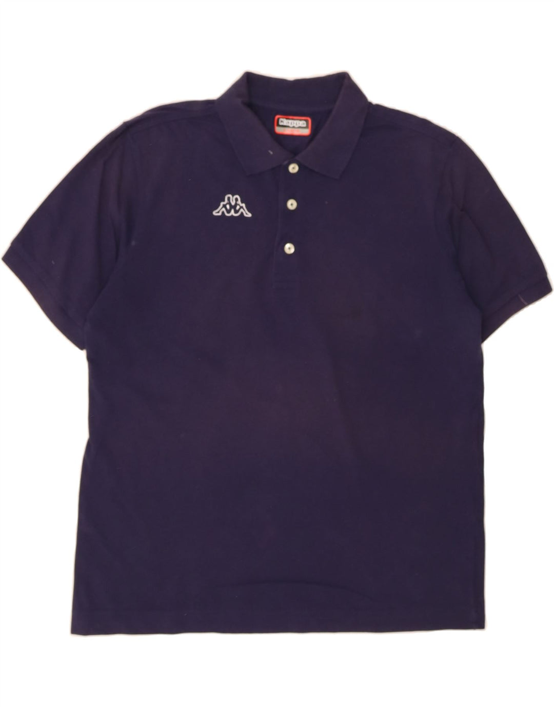 KAPPA Mens Polo Shirt Large Navy Blue Vintage Kappa and Second-Hand Kappa from Messina Hembry 
