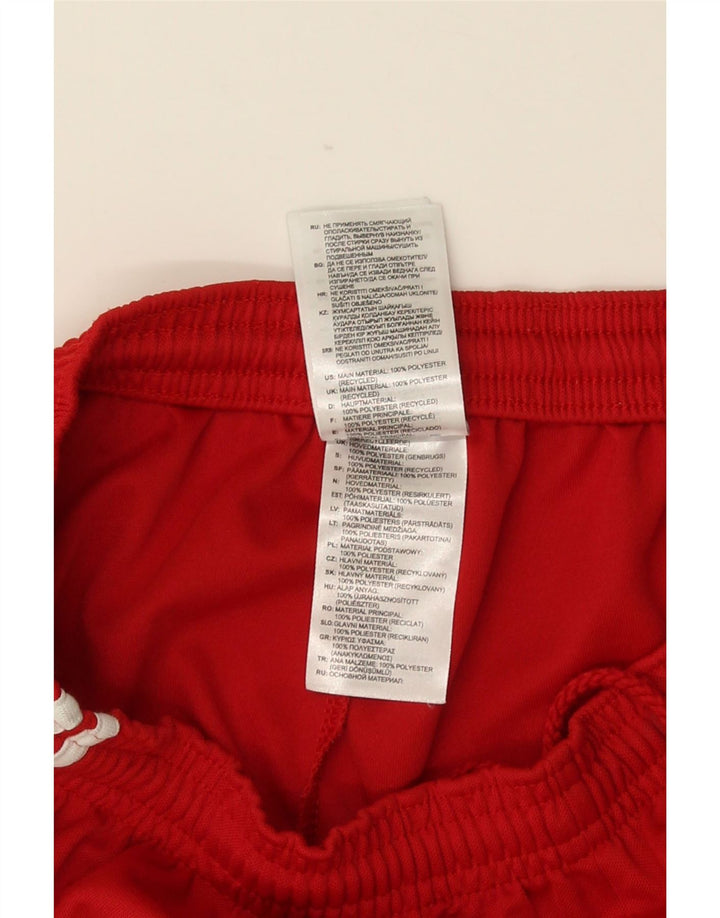 Pantaloni scurți sport Aeroready ADIDAS pentru bărbați, poliester roșu mediu