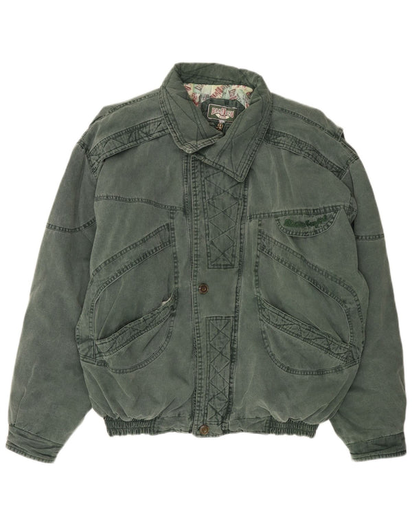 Bomber pentru bărbați VINTAGE UK 42 XL Verde