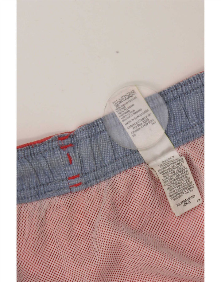 Pantaloni scurți de înot pentru bărbați Marks & Spencer, bumbac, roz, mari