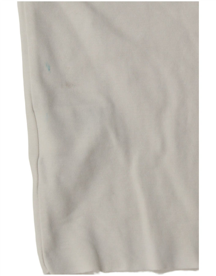Cos Tricou Bărbați Top Mediu Alb Bumbac