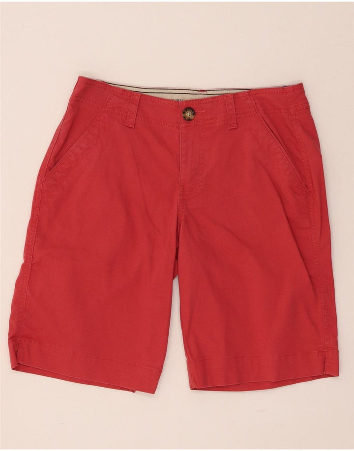EDDIE BAUER Pantaloni scurti chino pentru femei US 2 XS W28 bumbac roz