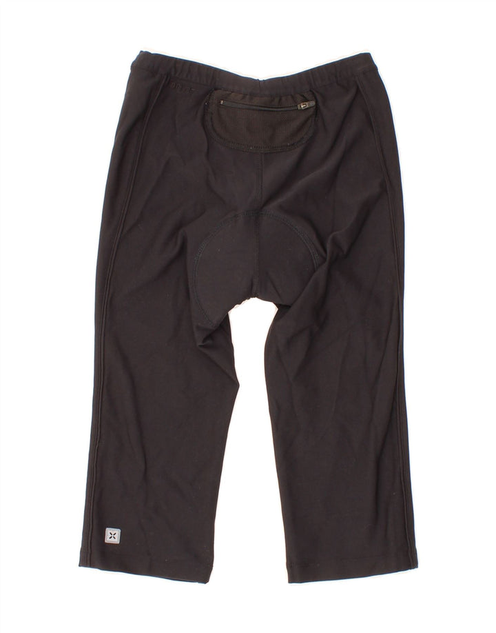 NIKE Womens Capri Leggings US 0/2 XS  Black Polyester Vintage Nike and Second-Hand Nike from Messina Hembry 