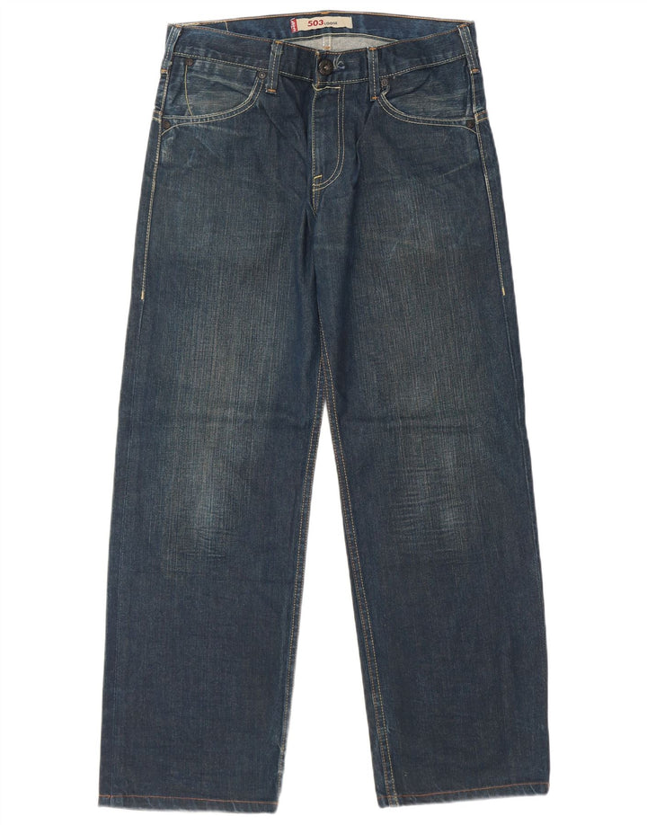 Blugi Levi's 503 Loose W34 L29 Albastru