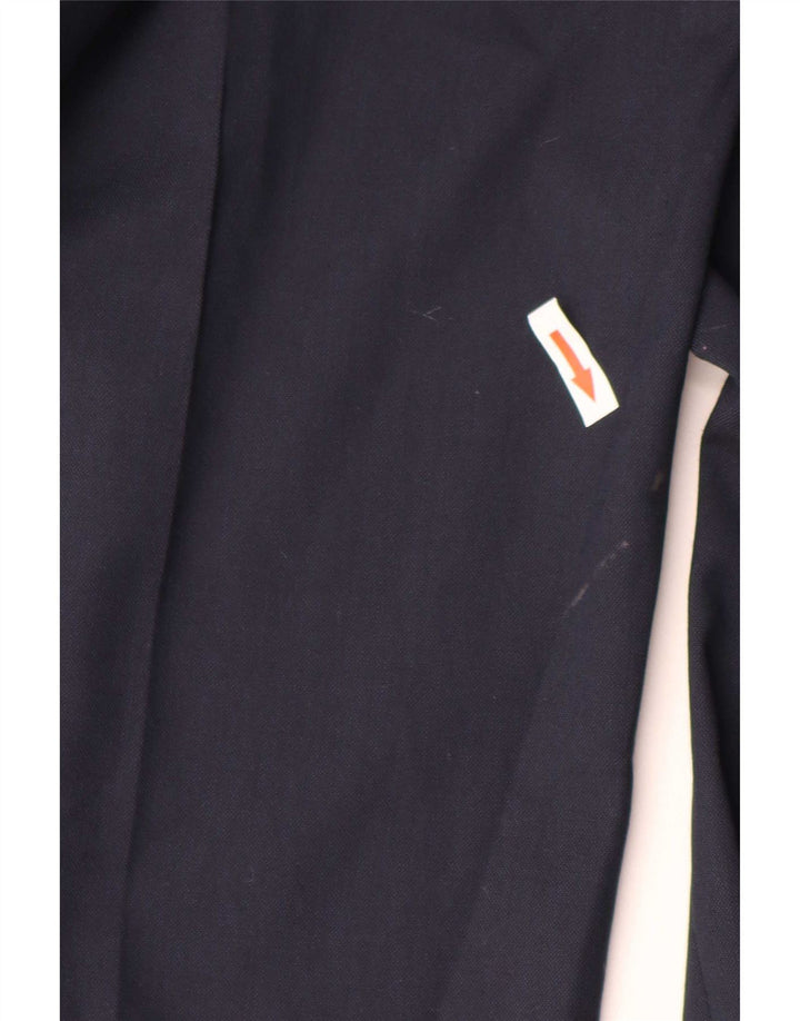 Pantaloni de costum drepți croiți pentru bărbați Marks & Spencer L48 L31 bleumarin