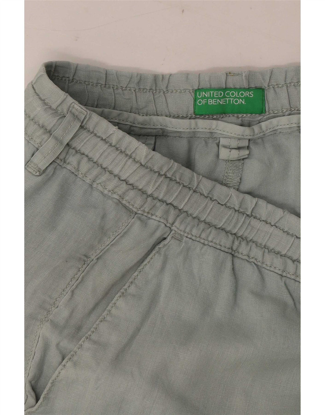 Pantaloni scurți chino pentru bărbați Benetton W34 Large Green