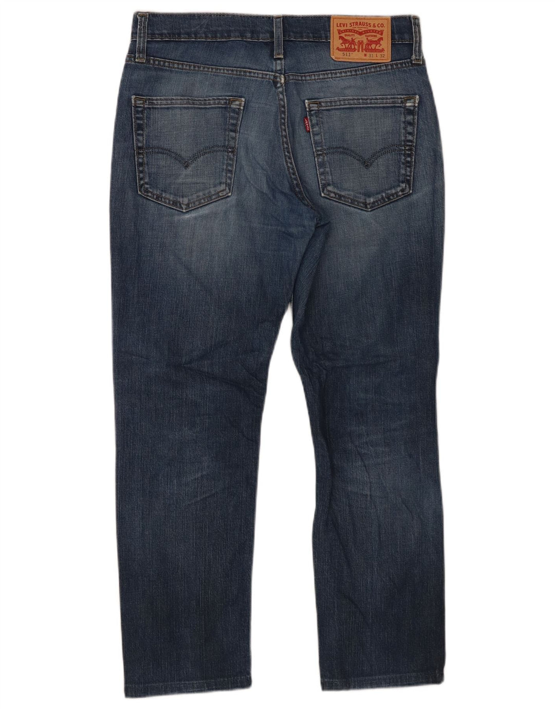 Blugi pentru bărbați Levi's 511 Slim W31 L27 Bumbac bleumarin