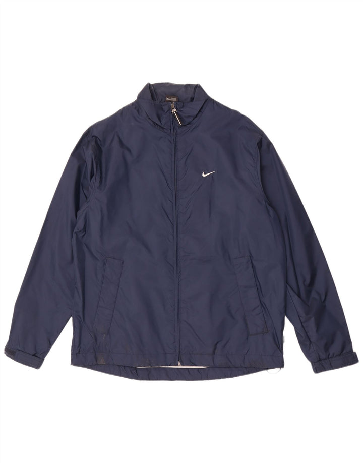 Jachetă de ploaie Nike pentru bărbați UK 38 Medium Navy Blue Marine