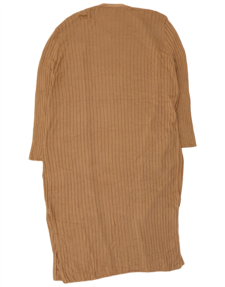 Pulover cardigan cu paragate pentru femei Marks & Spencer UK 16 Maro mare