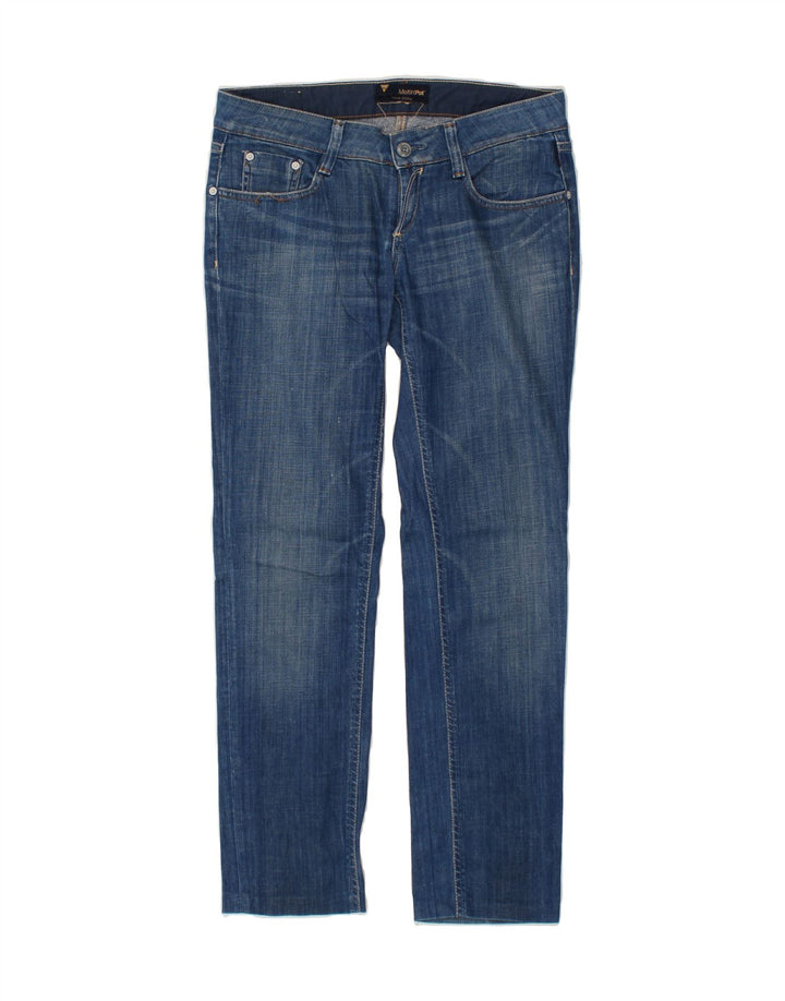 MELTIN' POT Womens Straight Jeans W29 L29  Blue Cotton Vintage Meltin' Pot and Second-Hand Meltin' Pot from Messina Hembry 
