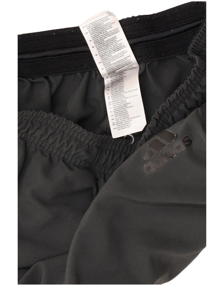 Pantaloni scurți sport pentru bărbați Adidas Climalite, gri poliester