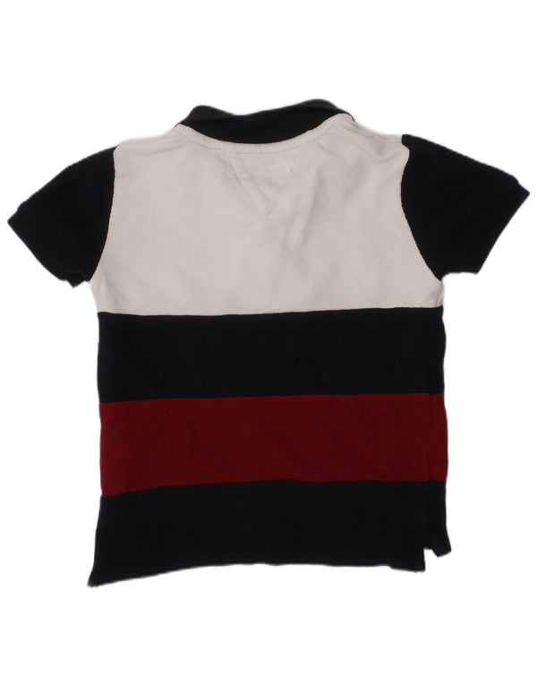 TOMMY HILFIGER Baby Boys Polo Shirt 18-24 Months Multicoloured Colourblock