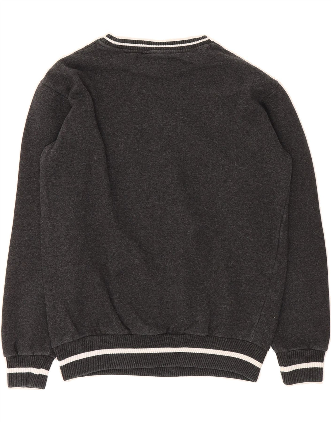 ELLESSE Mens Graphic Sweatshirt Jumper Small Grey Cotton Vintage Ellesse and Second-Hand Ellesse from Messina Hembry 