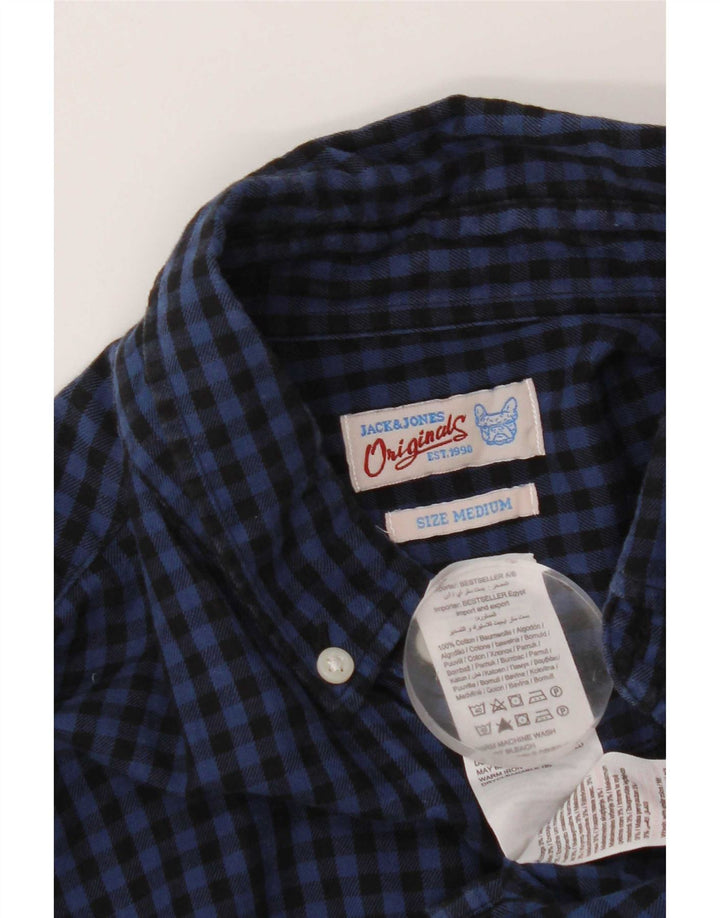 Cămașă Jack & Jones pentru bărbați, mediu, bleumarin, bumbac vichy