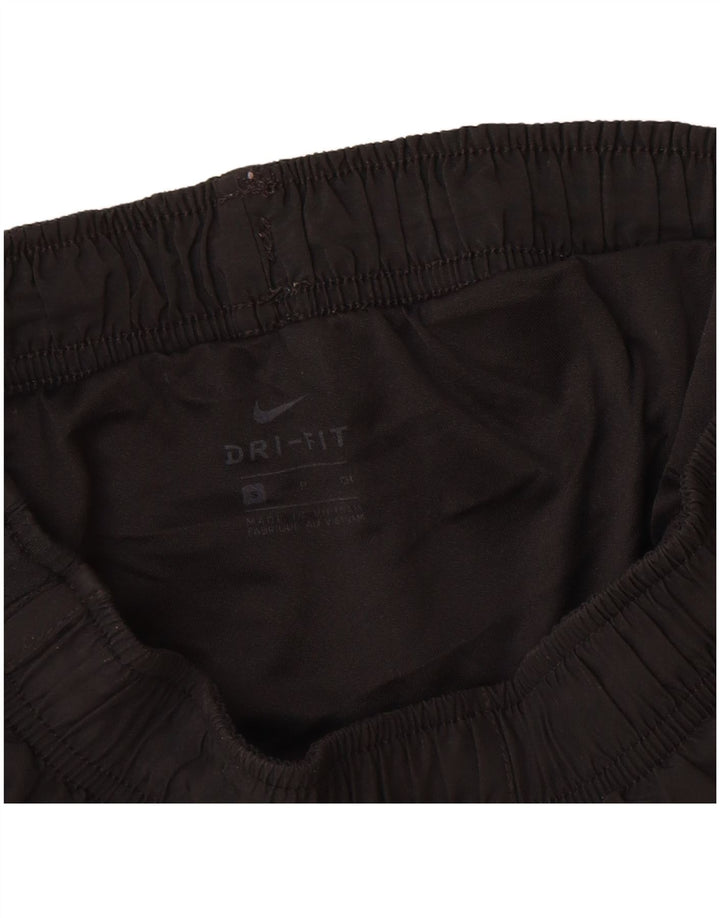 Pantaloni scurți sport Nike Dri Fit pentru femei UK 8 Small Negru Poliester