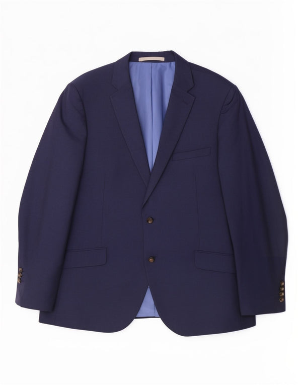 Jachetă pentru bărbați Marks & Spencer, cu 2 nasturi, UK 44 XL Bleumarin Clasic