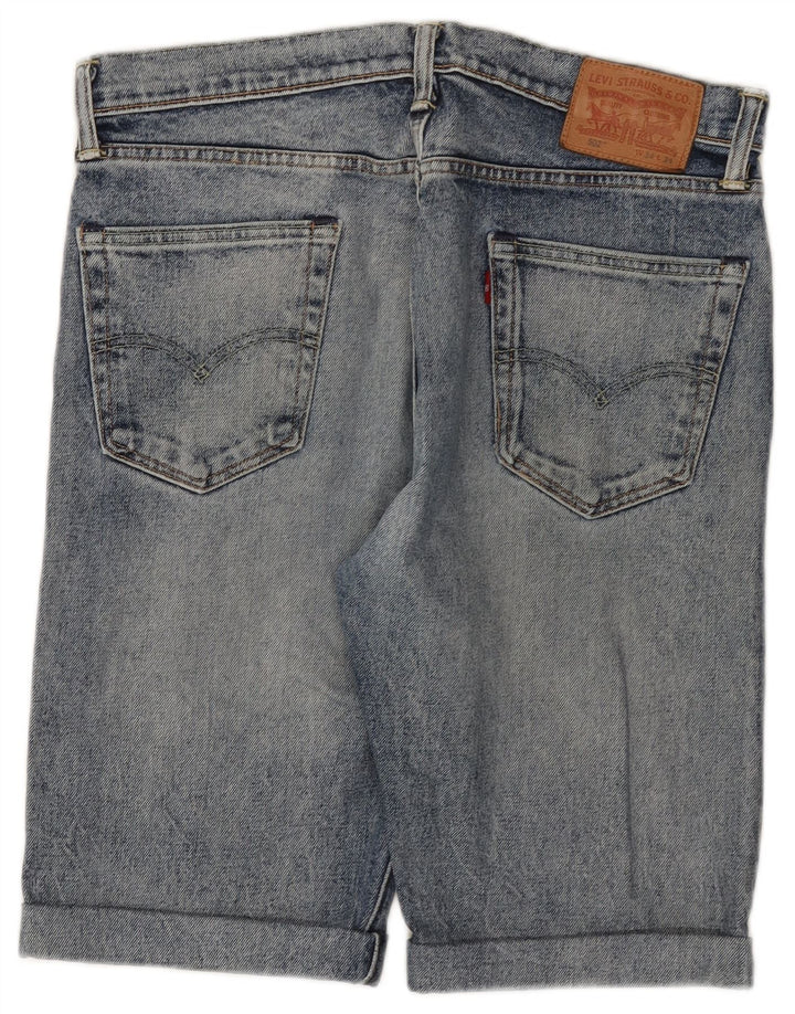 Pantaloni scurți Levi's 502 Denim W34 Large Blue Bumbac