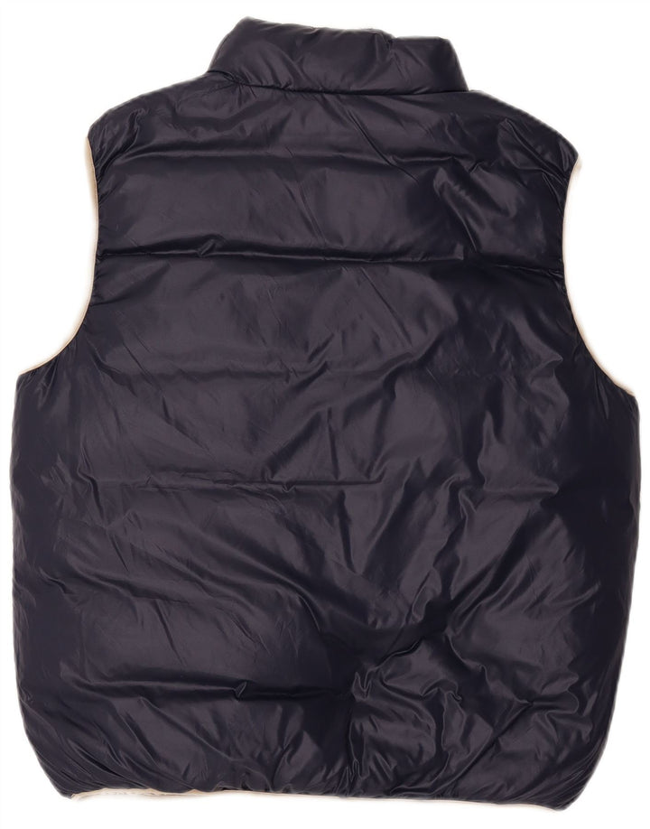 Gilet căptușit reversibil pentru bărbați North Sails UK 40, mare, bej, nailon