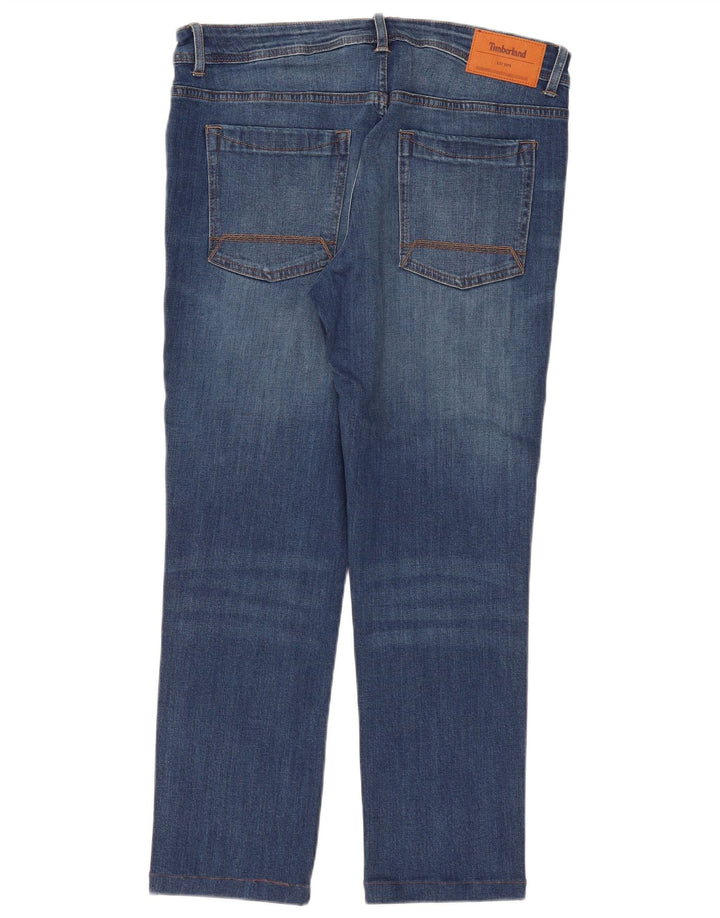 Blugi drepti pentru femei Timberland W36 L29 Bumbac albastru
