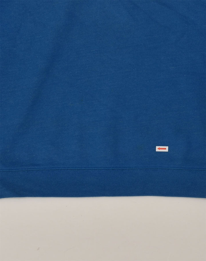 JACK WILLS Mens Graphic Sweatshirt Jumper Small Blue Cotton | Vintage Jack Wills | Thrift | Second-Hand Jack Wills | Used Clothing | Messina Hembry 