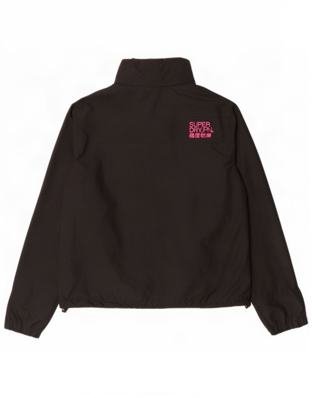 Jachetă de ploaie The Windcheater Superdry pentru femei UK 18 XL Nylon negru