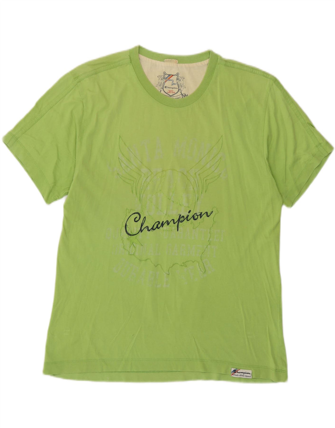 Tricou grafic pentru bărbați Champion Top Medium Verde