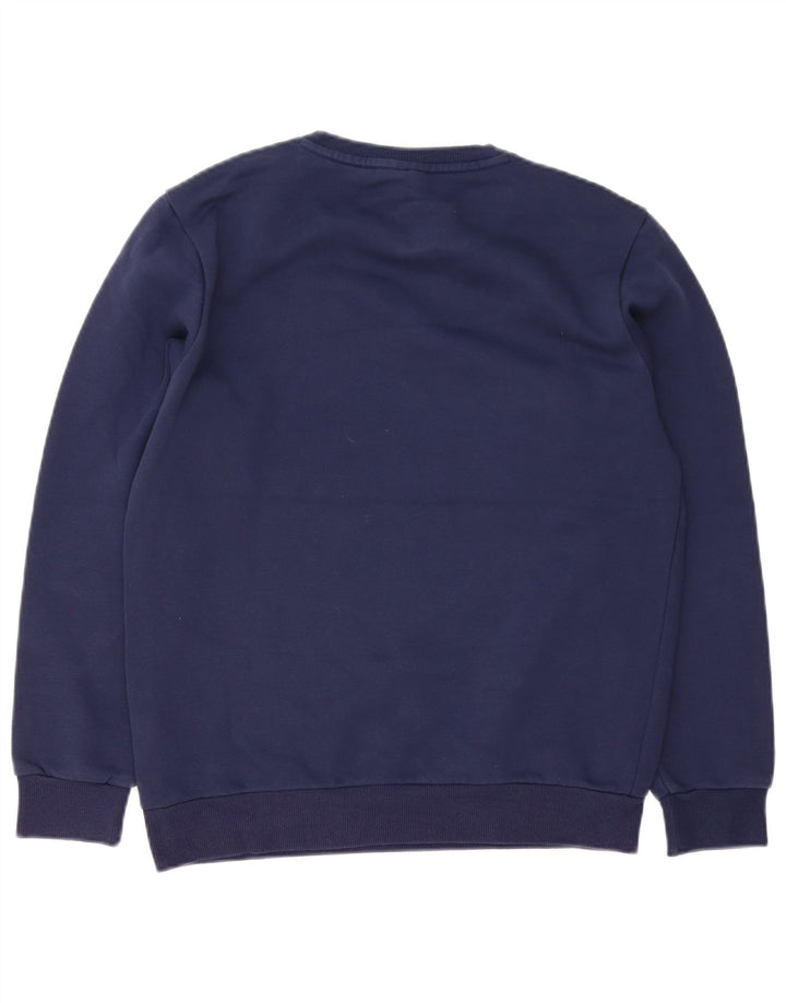 Hanorac pentru bărbați Puma Jumper mic din bumbac bleumarin
