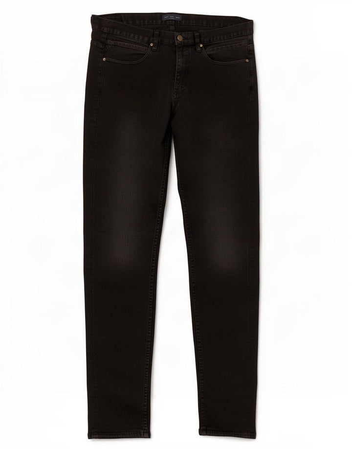 Blugi slim pentru bărbați Zara EU 44 Large W34 L31 Negri