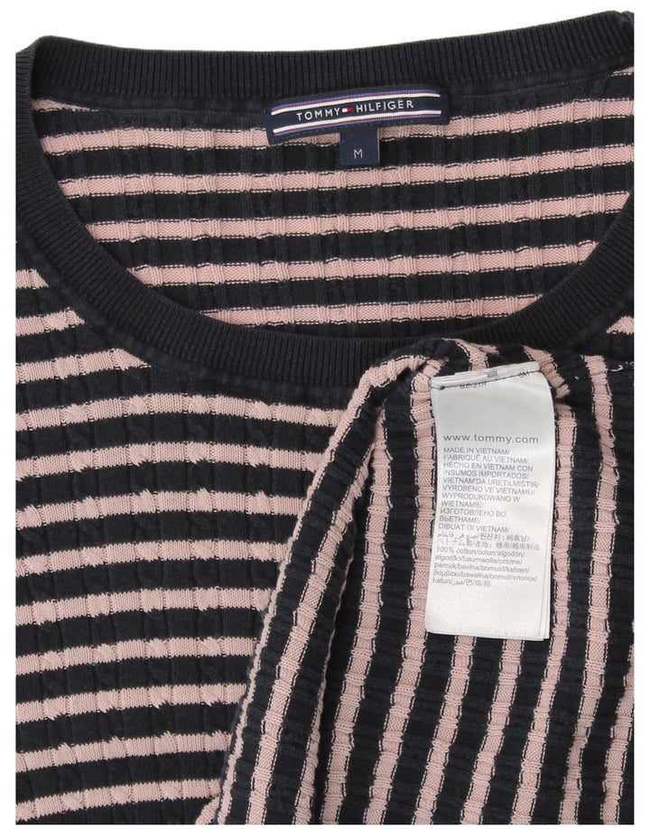 TOMMY HILFIGER Top pentru femei cu mânecă lungă UK 14 Medium Bleumarin Preppy