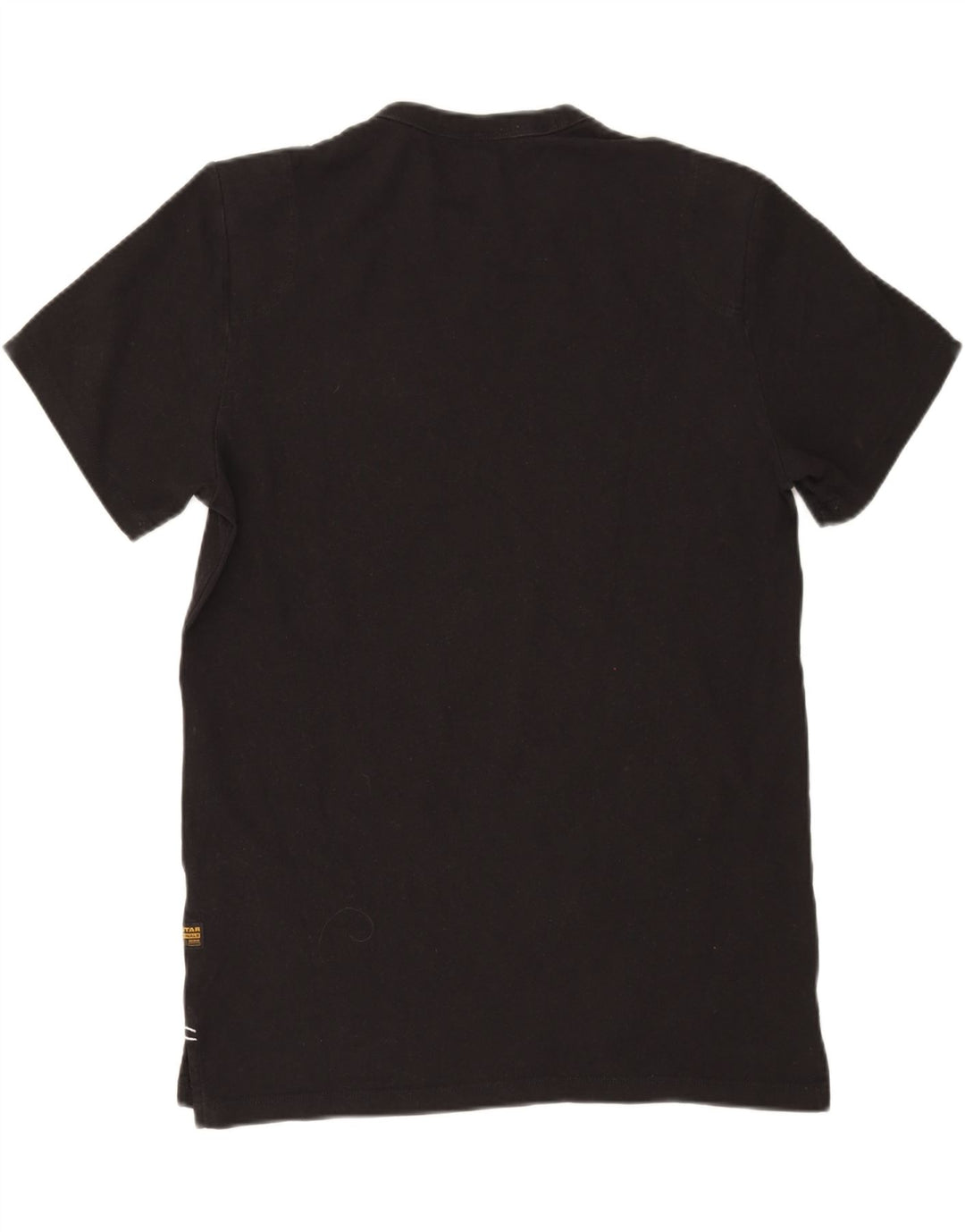 Tricou grafic G-STAR pentru bărbați Top mediu negru bumbac