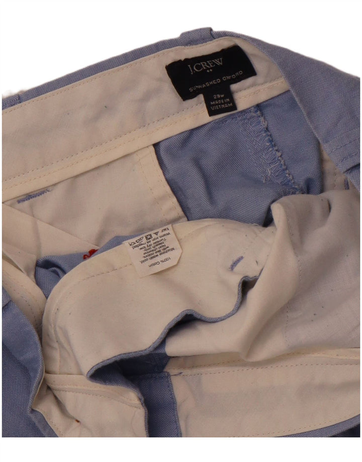 J. CREW Pantaloni scurți chino cu model abstract pentru bărbați W29 Bumbac albastru mic