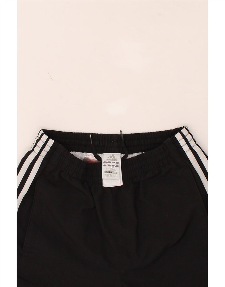 ADIDAS Boys Climalite Sport Shorts 13-14 Years Black Polyester Vintage Adidas and Second-Hand Adidas from Messina Hembry 