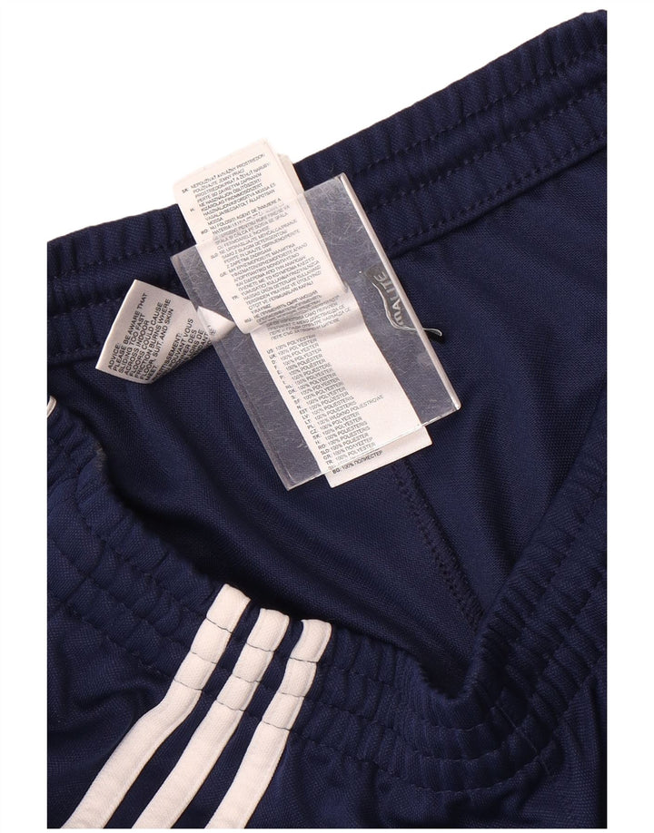 Pantaloni de trening Adidas Climalite pentru bărbați, medii, bleumarin, color block
