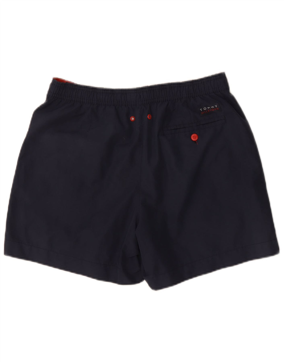 Pantaloni scurți de înot grafic Tommy Hilfiger pentru bărbați, poliester mediu albastru bleumarin