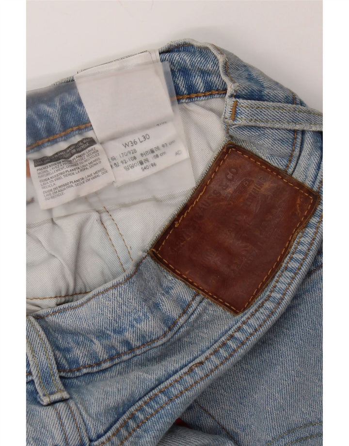 Blugi Levi's 511 Slim pentru bărbați W36 L30 Bumbac albastru