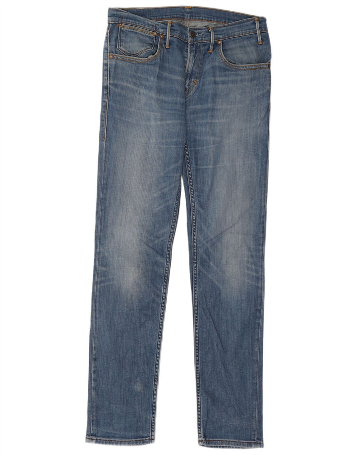 Blugi slim pentru bărbați Levi's W32 L34 Bumbac albastru