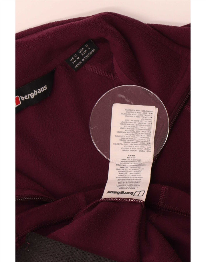 Jachetă fleece pentru femei Berghaus UK 12 Medium Burgundy Poliester