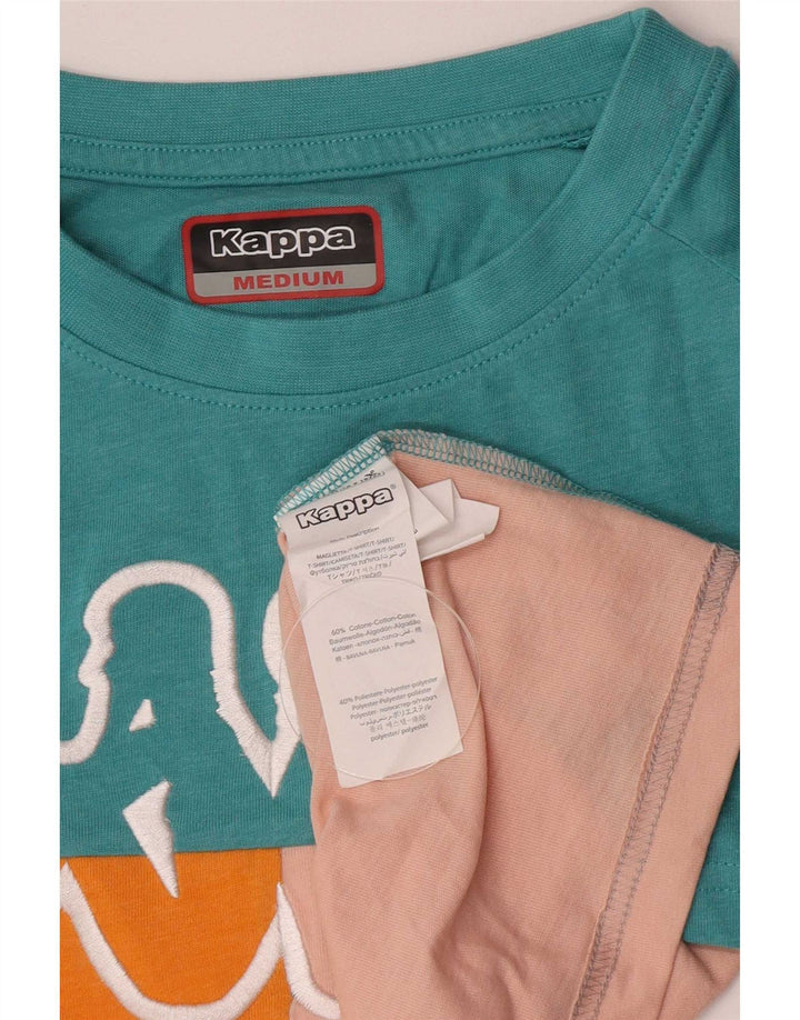 Tricou grafic Kappa pentru femei Top UK 14 Medium Multicolor Colorblock