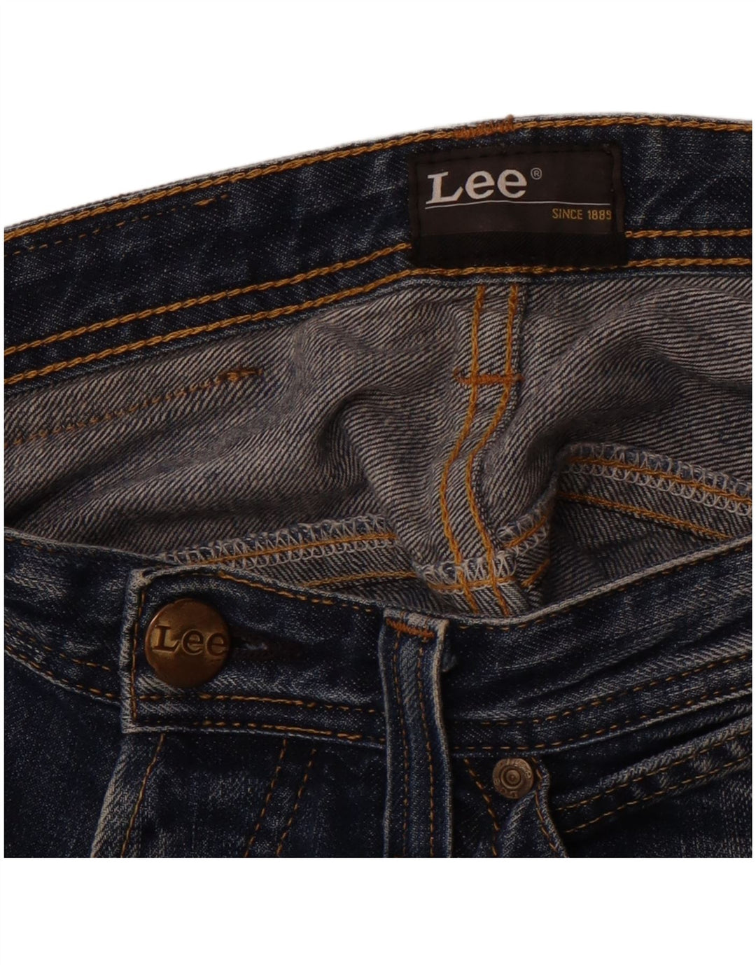 Pantaloni scurți din blugi pentru bărbați LEE W34 Large Blue