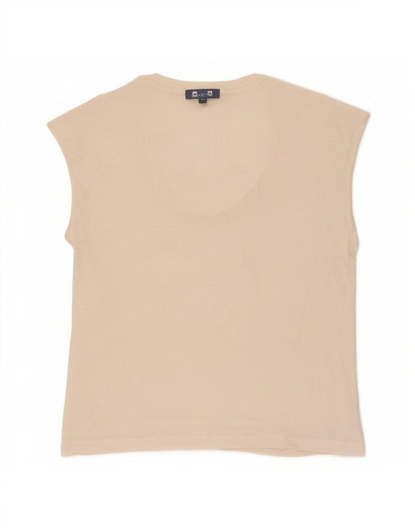Vestă Massimo Dutti pentru femei UK 14 Medium Off White