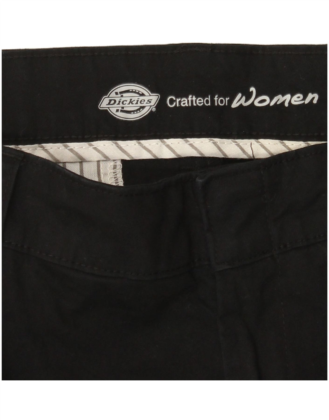 Pantaloni chino Bootcut pentru femei Dickies W30 L32 negri