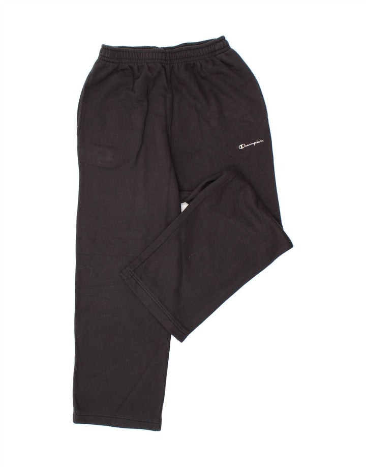CHAMPION Womens Tracksuit Trousers Medium Black Cotton Vintage Champion and Second-Hand Champion from Messina Hembry 