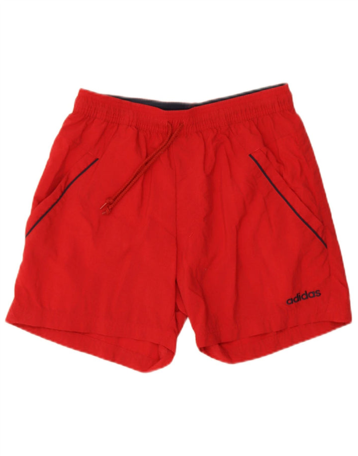 Pantaloni scurți sport pentru bărbați Adidas Mic, roșu, poliamidă