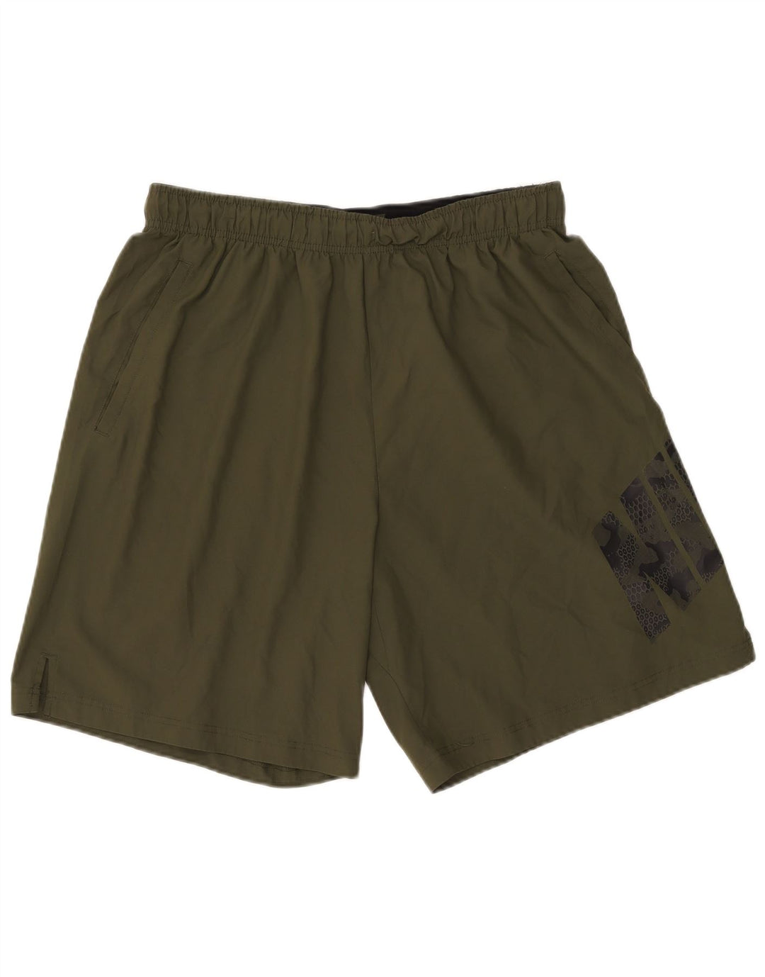 Pantaloni scurți sport Nike Dri Fit Graphic pentru bărbați XL Kaki Poliester