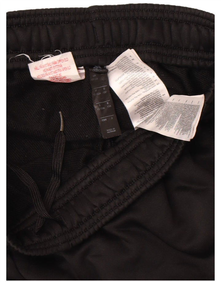Adidas Băieți Pantaloni Trening Pantaloni Joggeri 12-13 Ani Poliester Negru